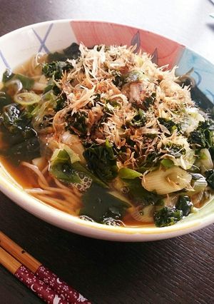 ズボラなサバ蕎麦-レシピのメイン写真