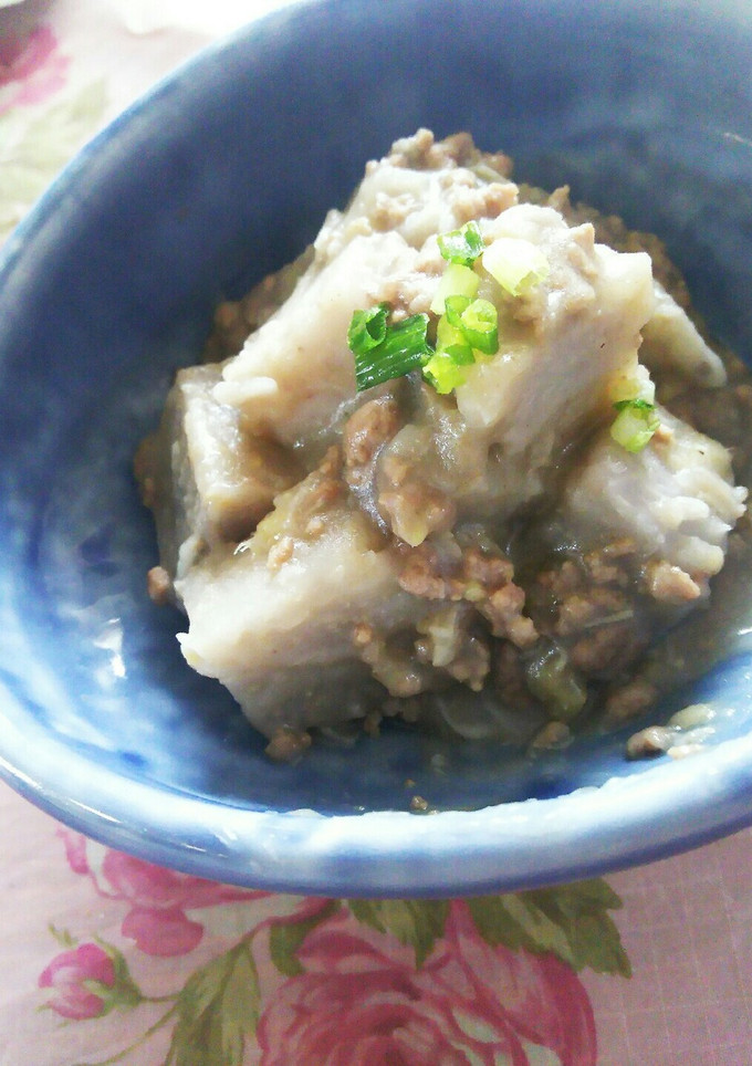 里芋のとろとろそぼろ煮-レシピのメイン写真