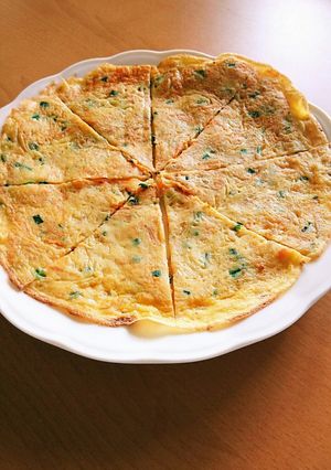 沖縄 簡単 ヒラヤーチー♪野菜嫌い克服-レシピのメイン写真