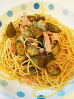 ナスとベーコンの和風パスタ-レシピのメイン写真