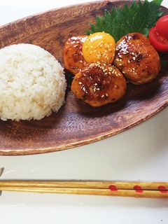お弁当にも!ジューシー鶏つくね-レシピのメイン写真