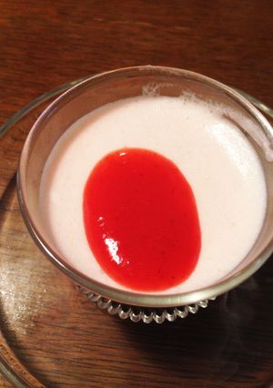 いちごババロア-レシピのメイン写真