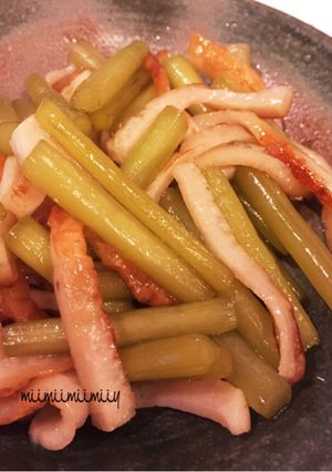 つわ煮物-レシピのメイン写真