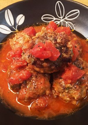 野菜たくさん合挽き肉のトマト煮込み-レシピのメイン写真