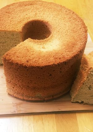 抹茶シフォンケーキ-レシピのメイン写真