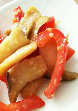 パプリカとエリンギの甘みそ焼き-レシピのメイン写真