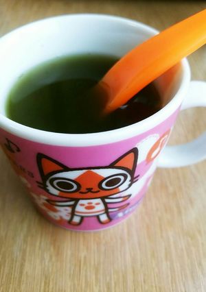 体に優しく*青汁梅湯*-レシピのメイン写真