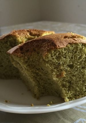 ふんわりしっとり濃厚抹茶シフォンケーキ-レシピのメイン写真