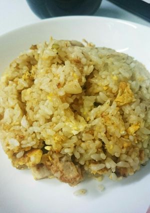 男の簡単料理☆とんかつ炒飯☆-レシピのメイン写真