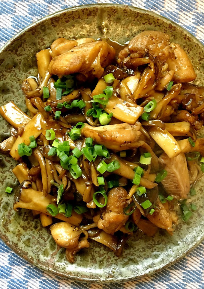 ＊鶏肉ときのこのオイスターソース炒め＊-レシピのメイン写真