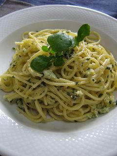 青じそのジェノベーゼ風パスタ-レシピのメイン写真