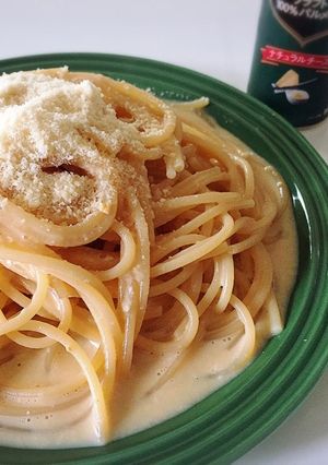 味噌豆乳カルボナーラ♪お一人様ランチ-レシピのメイン写真
