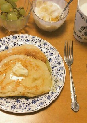 もちもち!卵無しパンケーキ-レシピのメイン写真
