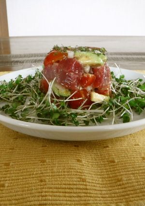 マグロとアボカドのタルタル-レシピのメイン写真
