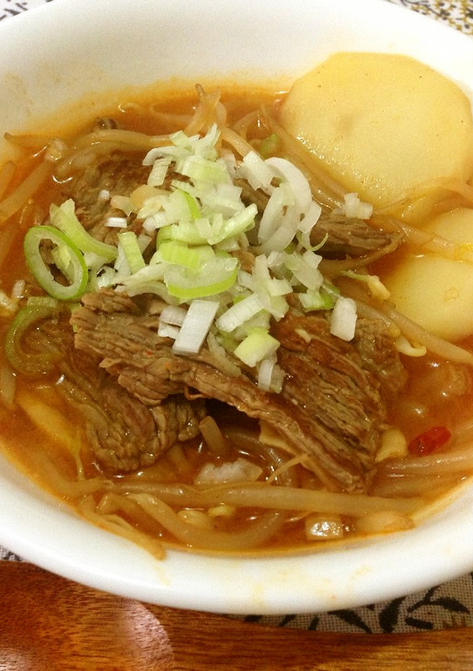 ダシダと牛脂でぎゅっと旨みたっぷりスープ-レシピのメイン写真