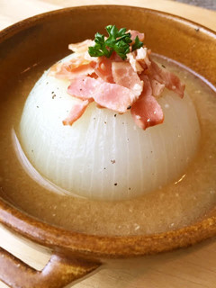 ランチにも♪新玉ねぎのコンソメ味噌スープ-レシピのメイン写真