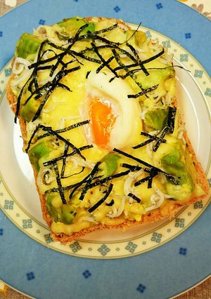 アボカドとしらすのタルタルオープンサンド-レシピのメイン写真