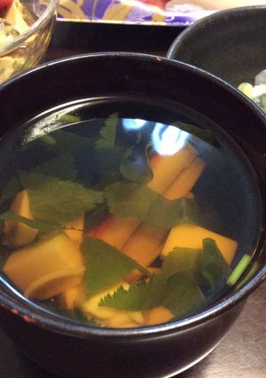 卵豆腐のお吸い物-レシピのメイン写真