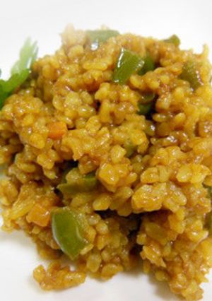 KALDI試食★カレーブルグル-レシピのメイン写真