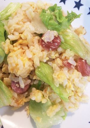 レタスチャーハン-レシピのメイン写真