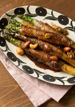 アスパラガスの肉巻きソテー-レシピのメイン写真