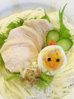 簡単♪たまちゃんの親子そうめん-レシピのメイン写真