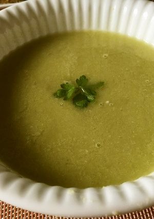 牛乳いらず そら豆のスープ-レシピのメイン写真