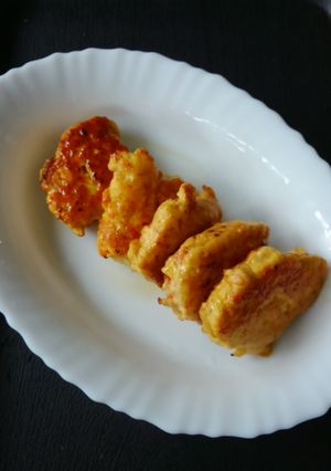 野菜入り！ふわふわの鶏つくね♪-レシピのメイン写真