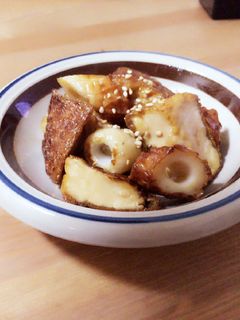 厚揚げとちくわのごま風味照り焼き☆-レシピのメイン写真