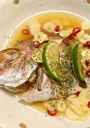 レンジで６分♡白身魚のマナオ蒸し-レシピのメイン写真