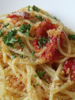✿にんにくパン粉とドライトマトのパスタ✿-レシピのメイン写真