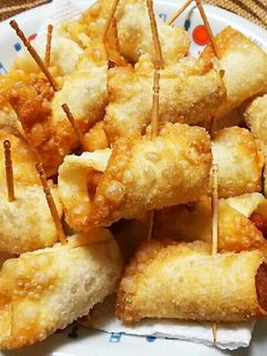 餃子の皮でパリパリウィンナー❤-レシピのメイン写真