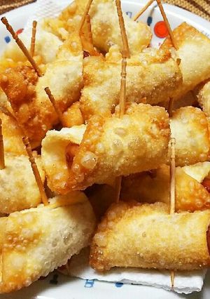 餃子の皮でパリパリウィンナー❤-レシピのメイン写真