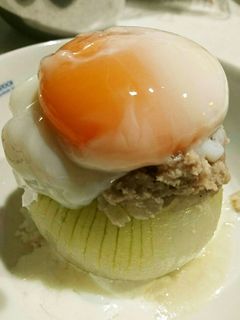 新玉ねぎの肉詰め-レシピのメイン写真