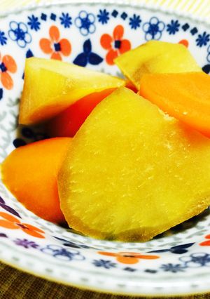 サツマイモと人参のほっこり煮-レシピのメイン写真