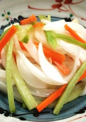 新玉ねぎとビタミン大根の酢漬け-レシピのメイン写真