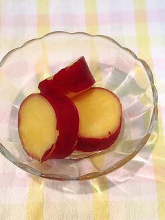お弁当に!さつまいものハニーレモン煮-レシピのメイン写真
