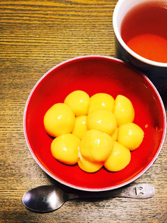 にんじん白玉だんご-レシピのメイン写真