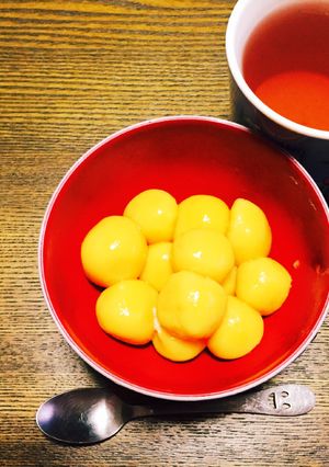 にんじん白玉だんご-レシピのメイン写真