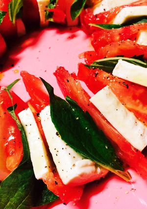 豆腐で超低カロリーなカプレーゼ風サラダ-レシピのメイン写真