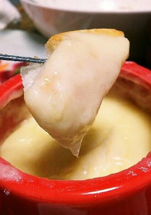 【男の料理】おうちで簡単チーズフォンデュ-レシピのメイン写真