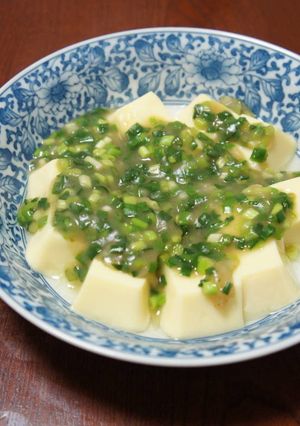 卵豆腐の青ねぎあんかけ-レシピのメイン写真