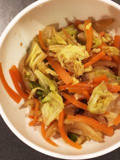 野菜ピリ辛炒め-レシピのメイン写真