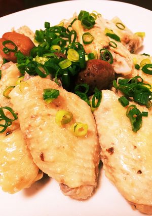 手羽元の梅ウマ煮-レシピのメイン写真