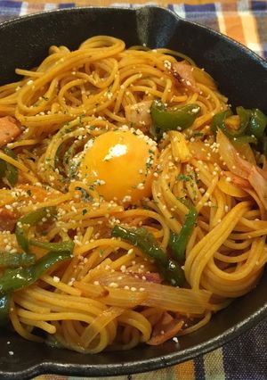 簡単♪喫茶店のスパゲッティナポリタン-レシピのメイン写真