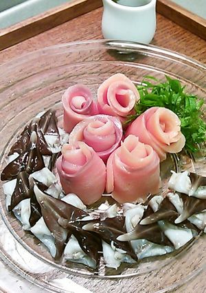 とり貝とスモークサーモンの前菜-レシピのメイン写真