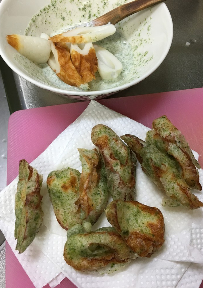 簡単ちくわの磯辺揚げ-レシピのメイン写真