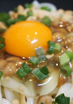 簡単！納豆うどん-レシピのメイン写真