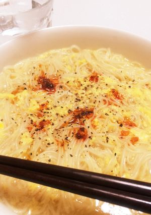 中華風とろとろにゅうめん-レシピのメイン写真