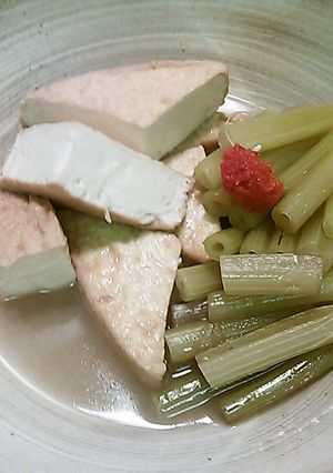 ふきと厚揚げのアッサリ煮-レシピのメイン写真